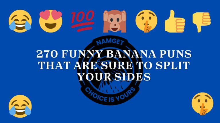 270 Funny Banana Puns That Are Sure to Split Your Sides